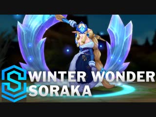 Winter wonder soraka skin spotlight pre release league of legends