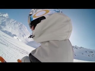 Kite skiing with damion leroy full hd