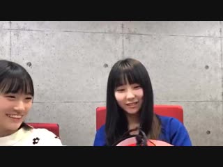 181218 showroom hkt48 fresh members f24 tanaka miku & sakamoto erena 2137