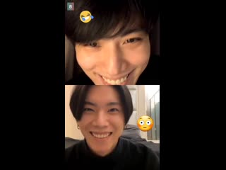 Посылали друг другу поцелуйчики 😘