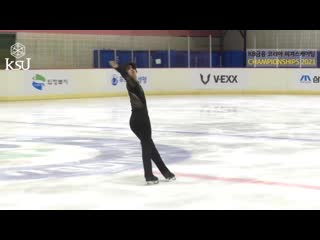 Cha jun hwan 2020/2021 korean nationals sp