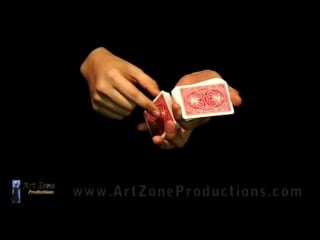 Scissors cut tutorial one hand stretch cut card flourish explained