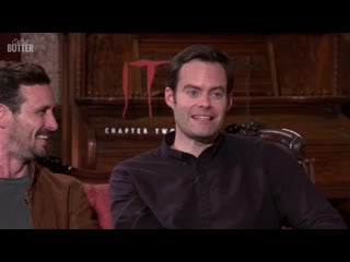 It chapter two funny interview w⁄ bill hader, andy bean, isaiah mustafa amp; james ransone