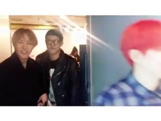 [180327] monsta x fancam @ sbs power fm lee guk joo's young street