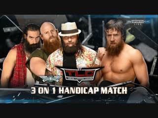 (wwe mania) tlc 2013 daniel bryan vs wyatt family (3 on 1 handicap match)