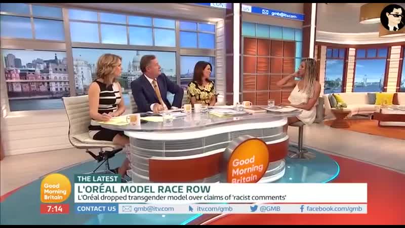 Дискуссия на британском тв с трансом