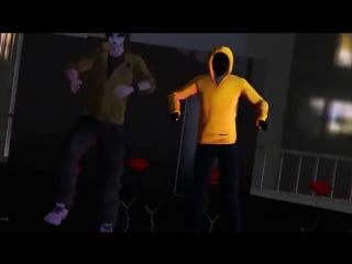 Mmd hoodie and tim masky scream