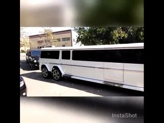 Лимузин mercedes benz gelandewagen g500