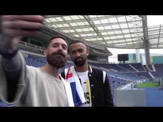 Bosingwa e raúl meireles teqball