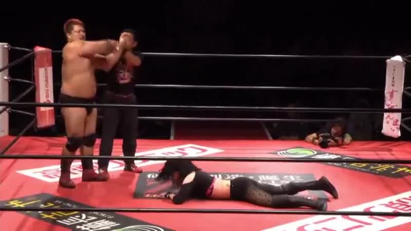 Asuka vs yuji hino (zero1 fire festival 2019 tag 2)