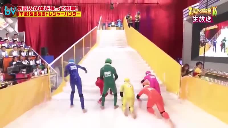 Скользкая лестница в японии