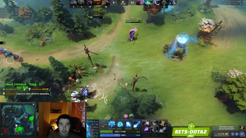 [стрей228 / stray228] stray228 играет на storm spirit [xz/04/2018, патч ]