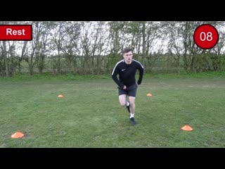 Training at home plyometric woorkout for football soccer players