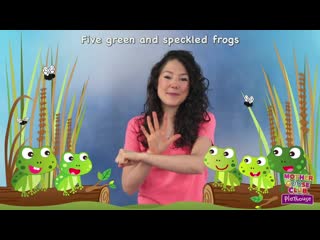 Five green and speckled frogs mother goose club playhouse porn video