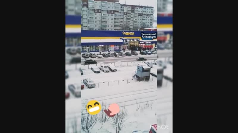 Голодные новосибирцы ринулись толпой в новую ленту