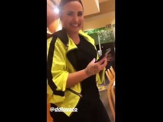 Demi lovato via instagram story (iamkittens)