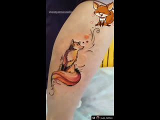 Видео от fox annytattoo