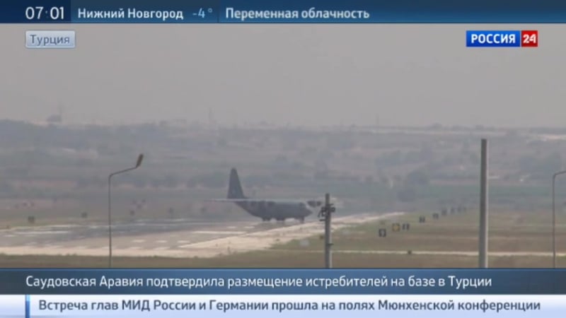 Саудовская аравия подтвердила размещение истребителей на базе в турции