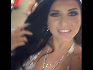 Romi rain сексуальная красотка в шикарном эротичном одеянии с огромными прозрачными сиськами