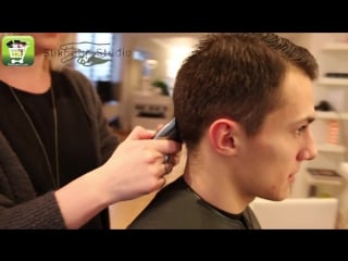 Sergio aguero football player hairstyle mens short hair tutorial slikhaar t