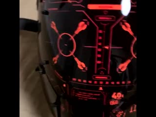 This cyber mask is a visor for chuomachi tactical crafts production @g3p graph @luchia wit