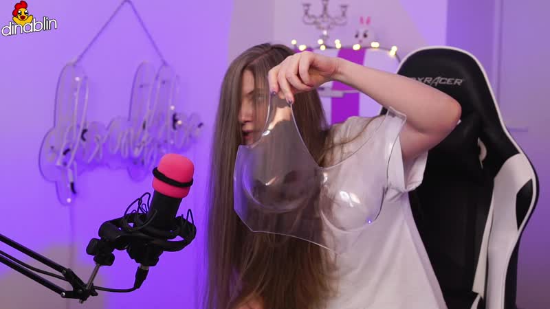 Дина показала грудь на стриме!!! [dinablin]