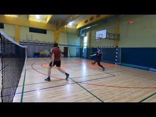 Бадминтон игровая тренироа