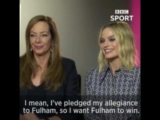 Margot robbie ❤ fulham!