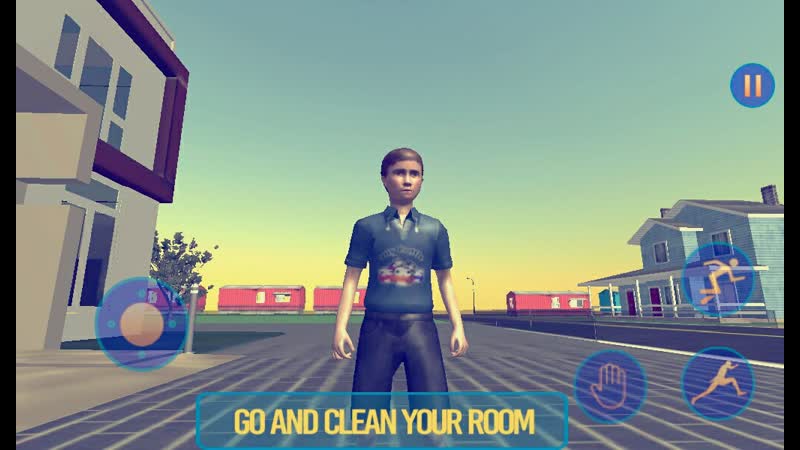 Поляковский летсплей🐷 virtual boy family simulator💼🔭📒📱