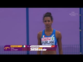 Erika furlani high jump final bydgoszcz (poland) 13 16 july 2017