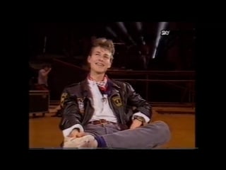 Morten interview another small one «nescafe roadshow 1988»