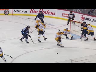 Pekka rinne robs wheeler with stellar pad save