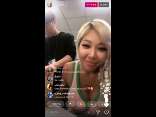 180401 jessi instagram live