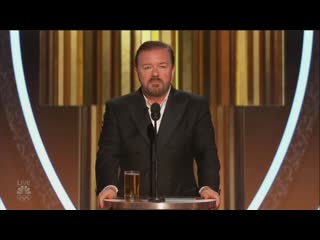 Ricky gervais just gave the best opening speech at the goldenglobes ever h