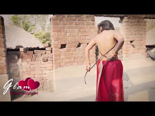 Aaravi red hot saree glam heart entertainment