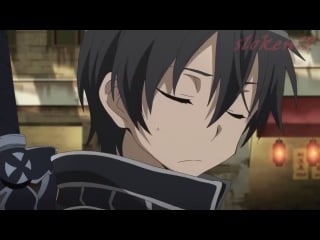 Мастера меча онлайн / sword art online / искусство меча онлайн / sao клип amv [kirito & asuna] gotta be somebody