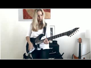 One metallica by cissie on guitar with hammett solo multicam hd