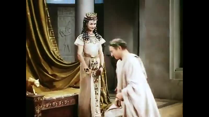 "цезарь и клеопатра" ("caesar and cleopatra"), великобритания, 1945 г