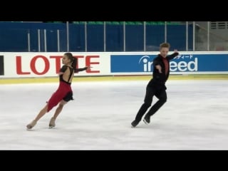 Sofia shevchenko / igor eremenko (rus) | ice dance rhythm dance | ljubljana 2018
