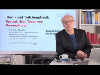 Neue reaktortypen 2 schneller brüter, thoriumreaktor u a special kernphysik elementarteilchen