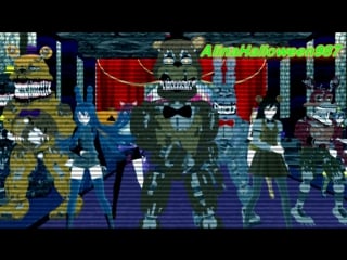 (mmd) (fnaf4) halloween special (thriller)