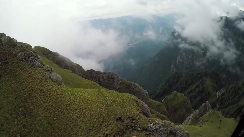 Спидглайдинг в румынских карпатах