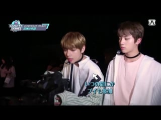 [backstage] 170312 bts во время записи ′spring day′ @ m!countdown japan backstage