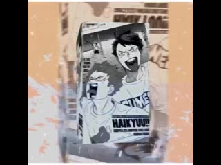 ▹ haikyuu; oikawa & hinata