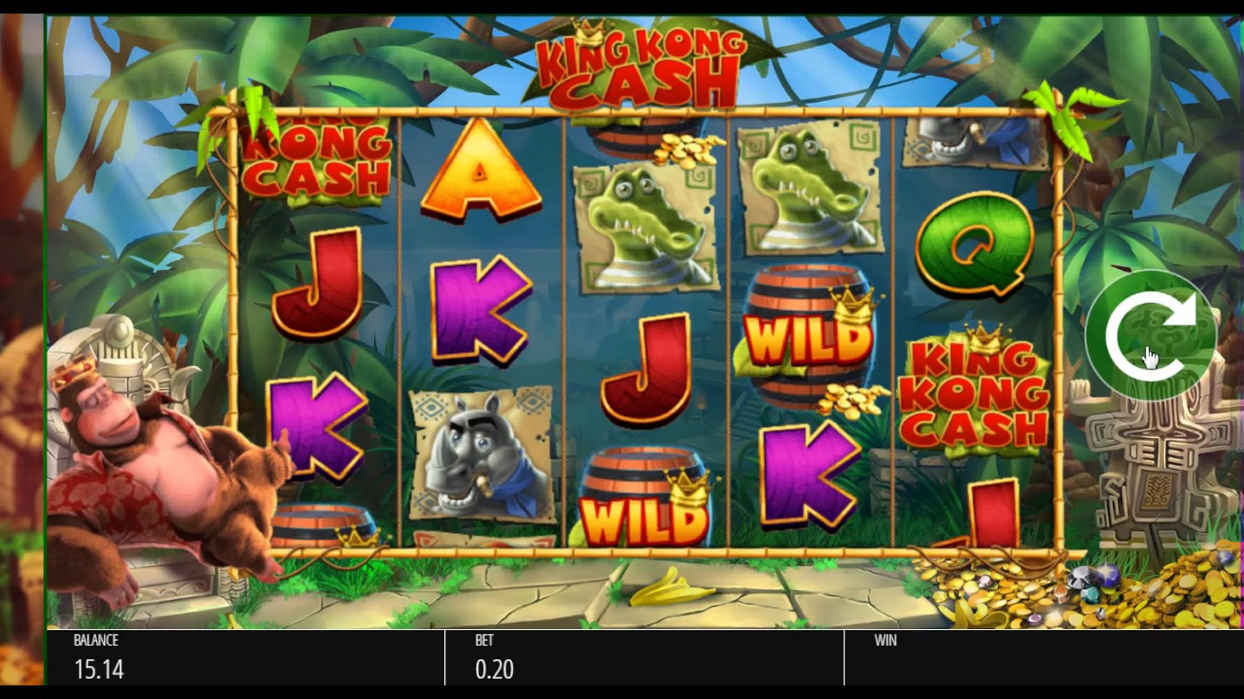 Play king kong cash slot