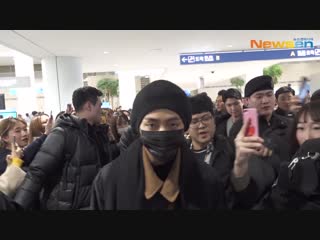 [newsen] bts incheon airport 190114