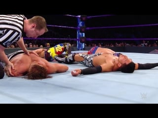 Четырехсторонний матч kalisto vs akira tozava vs tjp vs buddy murphy