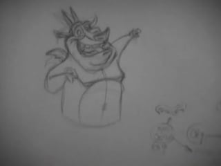 Chaney pencil test gárgola