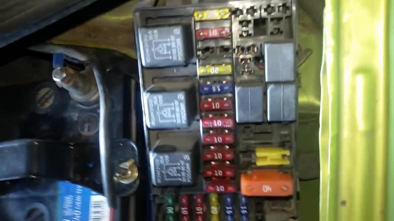 Проверка работы вентилятора охлаждения радиатора daewoo matiz mp4