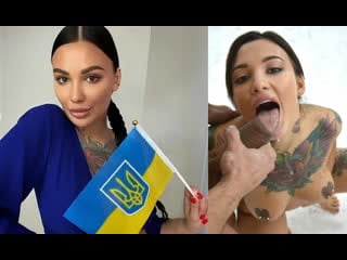 Хохлушка настя (adel asanty) делает анилингус и дает в задницу турку!